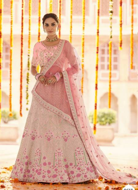 Pink Arya Volume 23 Bridal Collections Of Lehenge Choli With Heavy Thread Work 8613